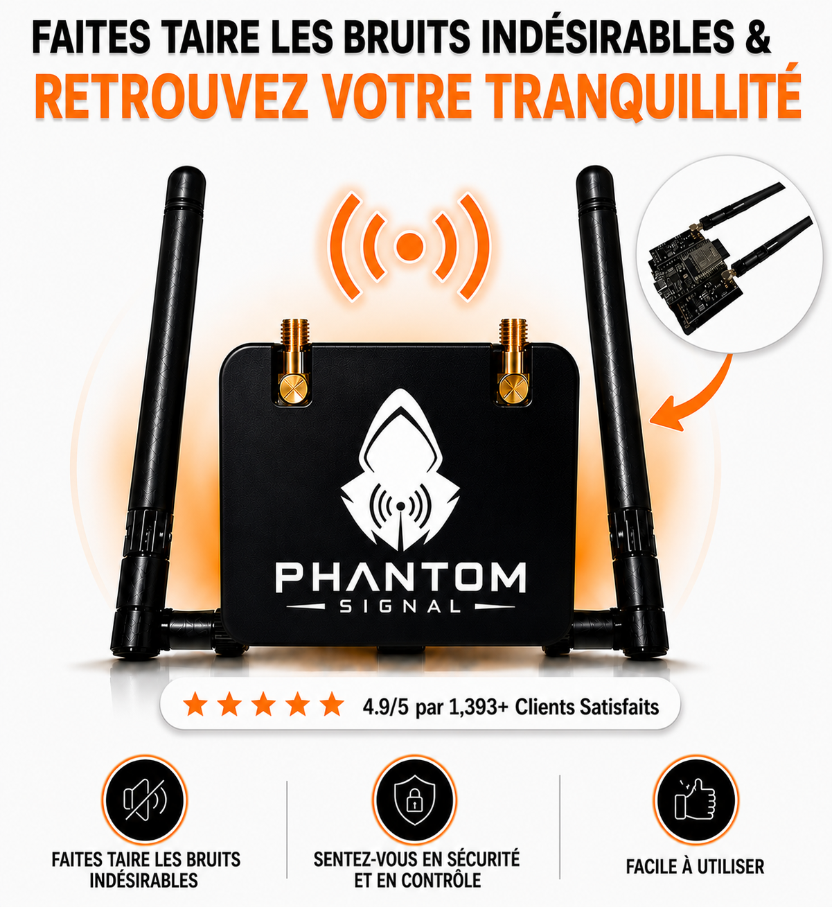 PhantomSignal Pro – Contrôlez votre environnement sans fil en quelques secondes