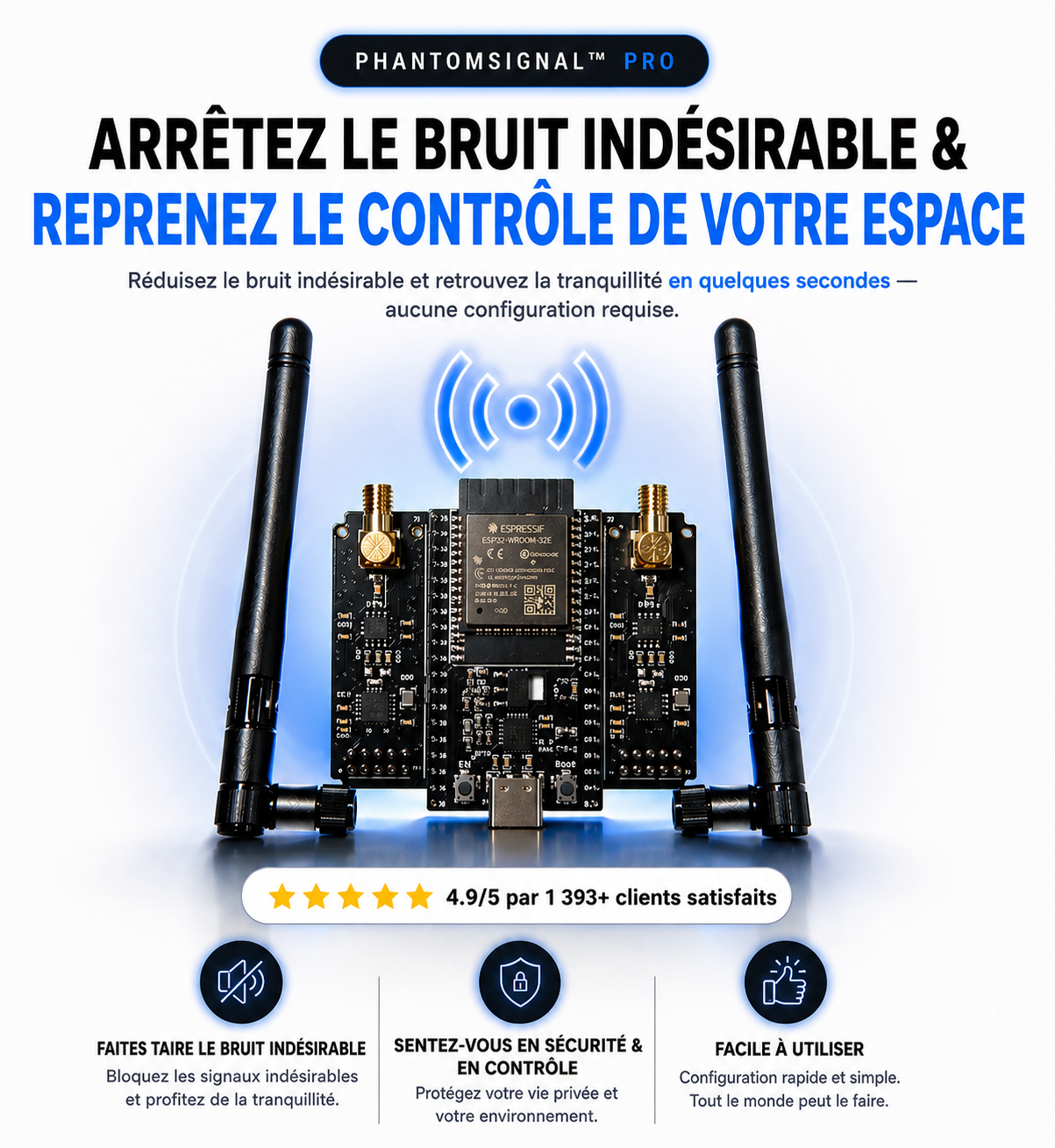 PhantomSignal Pro – Contrôlez votre environnement sans fil en quelques secondes